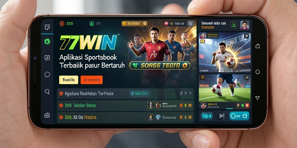 Tampilan gameplay taruhan olahraga di 77WIN.
