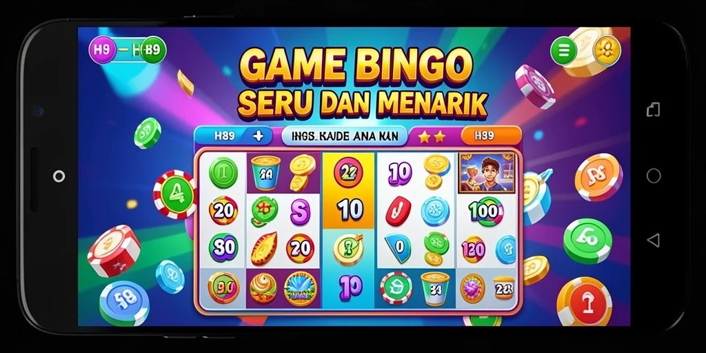 Tampilan gameplay H89 yang menarik saat bermain Bingo.