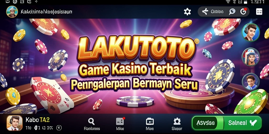 Gameplay seru dan menarik dari LAKUTOTO dengan berbagai pilihan permainan Kasino.