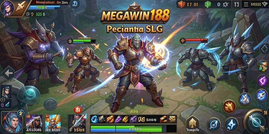 Tampilan gameplay menarik MEGAWIN188 yang seru dan strategis.