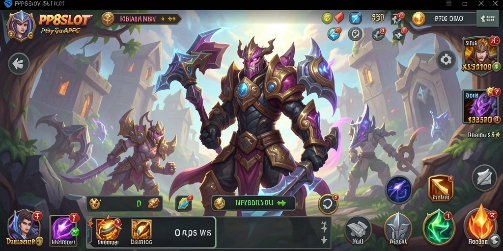 Tampilan menarik dari gameplay mendebarkan PP8SLOT.