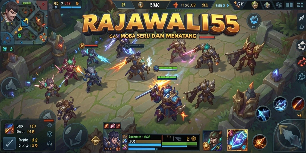 Gameplay seru RAJAWALI55 dalam aksi