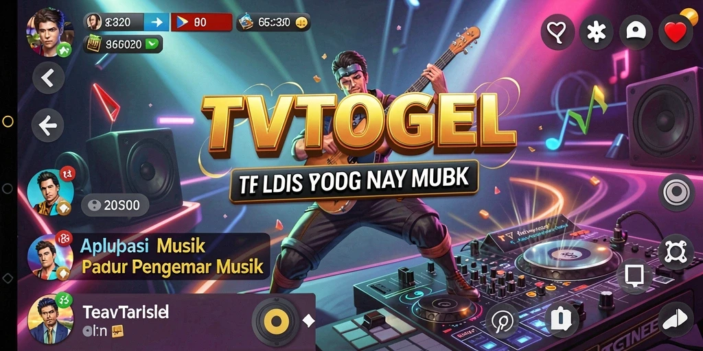 Tampilan menarik dari gameplay Music di TVTOGEL.