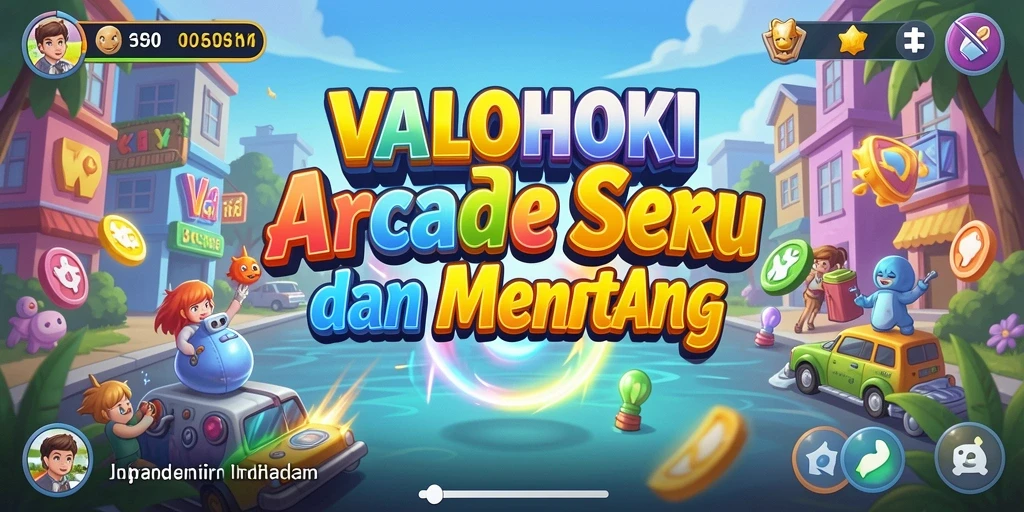 Menampilkan aksi seru dari gameplay VALOHOKI yang penuh tantangan.