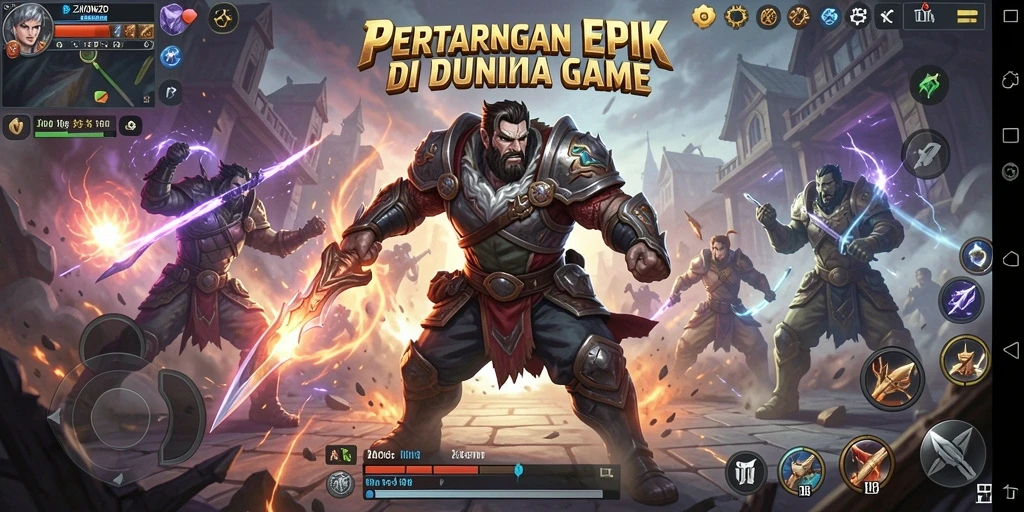 Gameplay menegangkan dan seru dalam ZAVONZO.